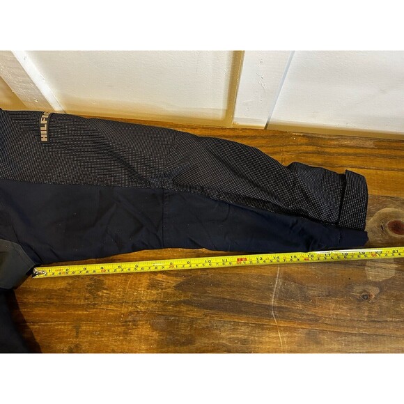 Vintage Tommy Hilfiger 1/4 Zip Spellout Hooded Pullover Anorak 90s Y2K Navy Blue - Picture 7 of 8